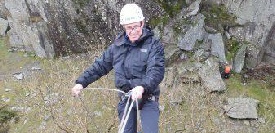 All sorts of people can enjoy their lake distrrict visit with an abseil.